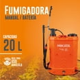 thumbnail image 2 of Fumigadora Híbrida Batería - Manual 20L Naranja Agrícola Jardinería FB-2021 Nikata, 2 of 8