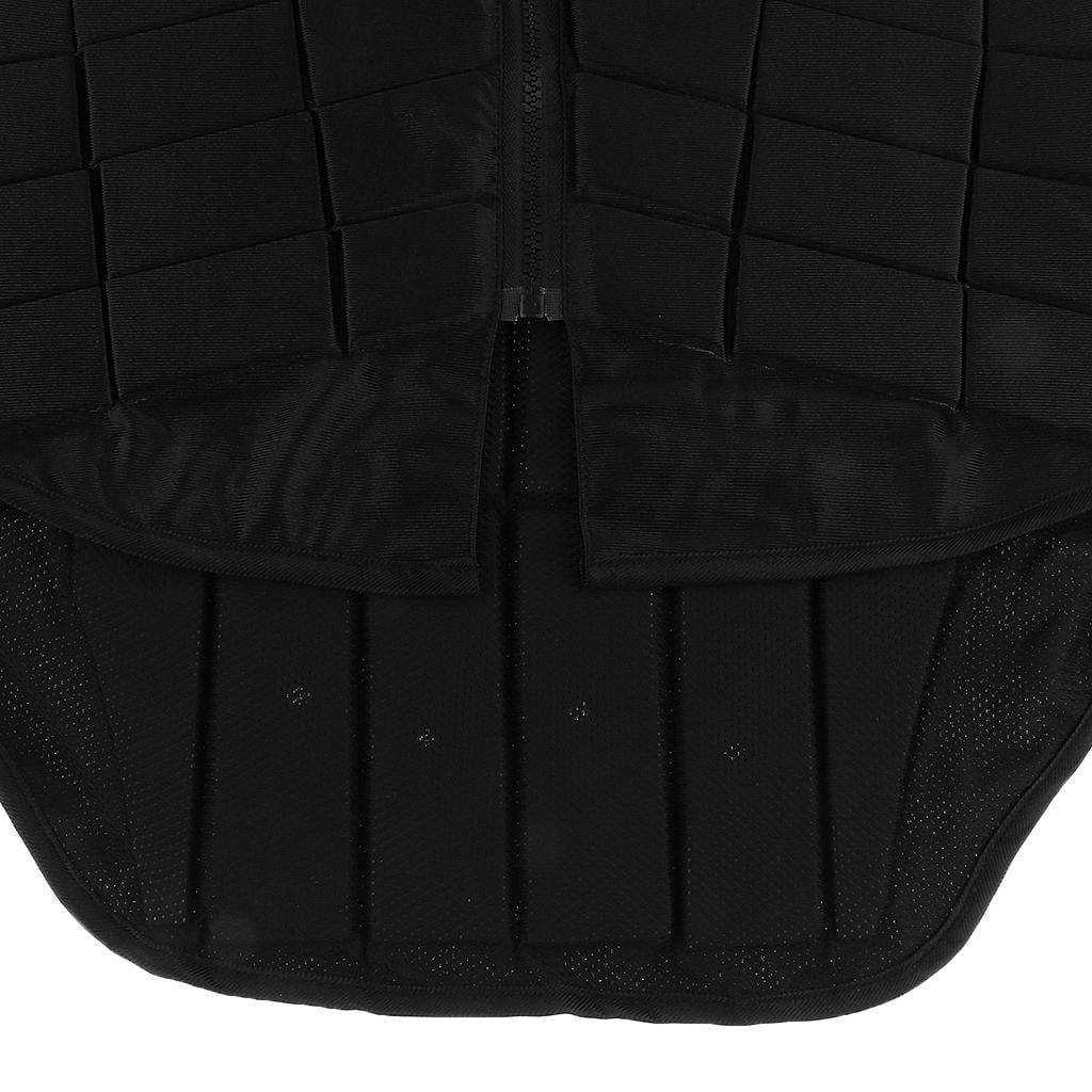 Wswqop Equestrian Riding Vest Safety Protective Vest Eventer Body Protector Black Women Women M