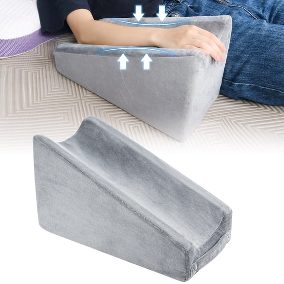 Arm Elevator Pillow, Soft Foam Elbow Support Pillow for Bed Sores, Ergonomic Arm Rest Wedge Pillow Arm Support Sponge for Sleeping