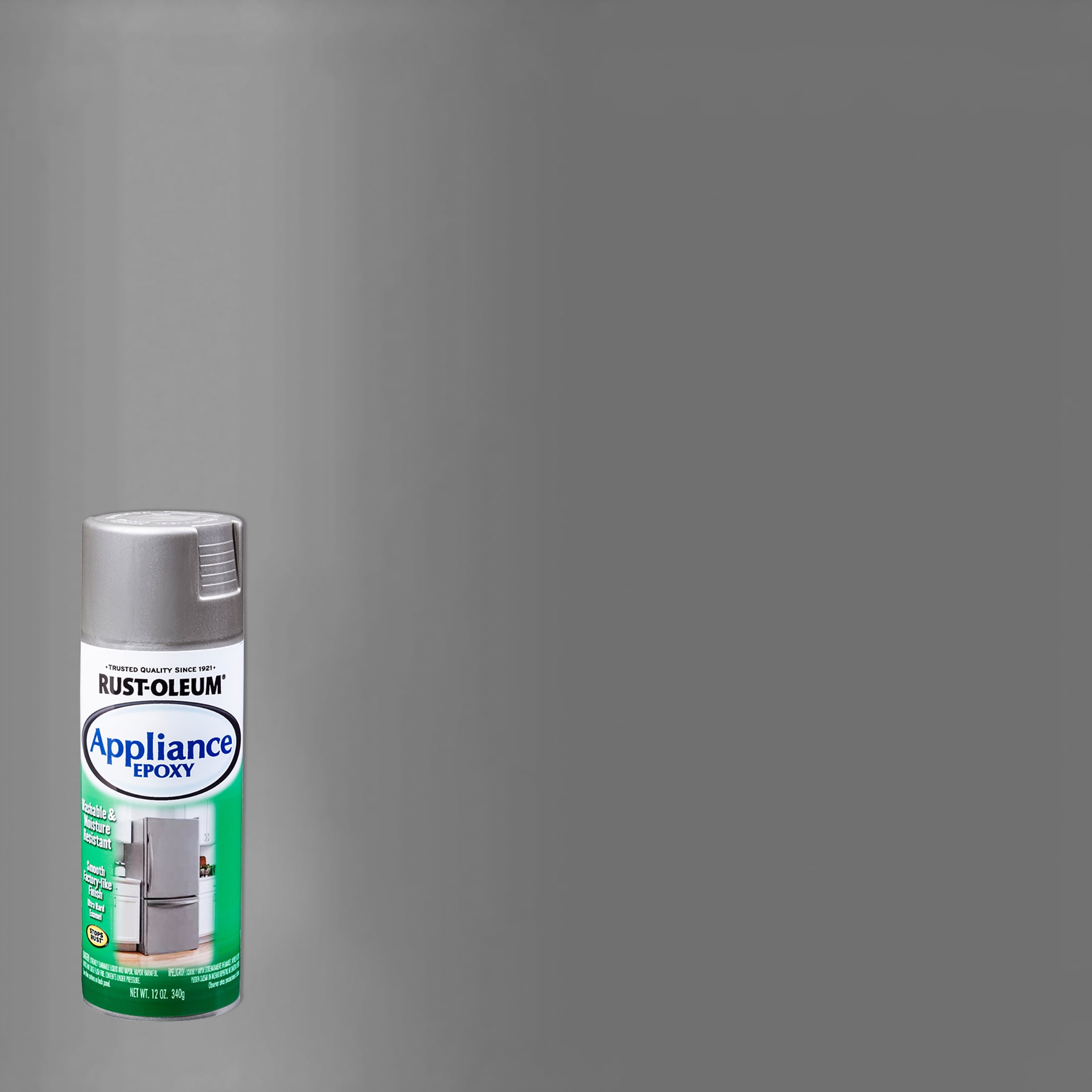 Stainless, RustOleum Specialty Metallic Appliance Enamel Spray Paint