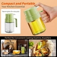 thumbnail image 5 of Oil Sprayer for Cooking, 6.8 OZ/ 200 ML Premium Oil Spray Bottle for Kitchen, Food-grade Olive Oil Sprayer, Portable Oil Mister for Air Fryer, kitchen, Outdoor BBQ and Camping (Green), 5 of 14