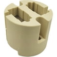thumbnail image 2 of Jaspertronics™ G22 Lamp Socket HighTemp Ceramic Steatite Base 3000W 1000V 20A Nickel-Plated Copper Contacts for Halogen & MH Fixtures 10 Unit per pack, 2 of 6