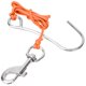 thumbnail image 1 of Anzuelos de deriva para buceo con línea, Clip de acero inoxidable, equipo de anzuelo de arrecife único, color naranja, 1 of 8
