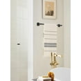thumbnail image 3 of Amerock Stature Matte Black 24 inch (610mm) Towel Bar, 3 of 8