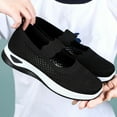 thumbnail image 5 of longantii Orthopedic Shoes for Women Arch Support Slip on Non Slip Nurse Shoes Lightweight Mesh Stretch House Shoes Comfort 2026 Orthopedic Shoes Black, 5 of 6