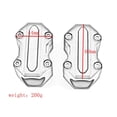 thumbnail image 2 of S SERENABLE Engine Bumper Guard Crash Bar Decor Protector Lightweight Aluminum Alloy Black, 2 of 9