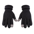 thumbnail image 2 of Women Men Warm Stretch Knitted Gloves Mittens Winter Keep Warm Knitting Golves Outdoor Riding Mittens, 2 of 4