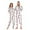 W442, variant on joogoo Blue Bows Disco Balls Unisex Adults Onesies Pajamas Jumpsuits L