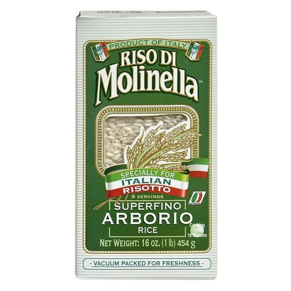 Mantova Molinella Arborio Rice, 1 lb (Pack of 2)