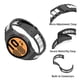 thumbnail image 5 of Correa de acero inoxidable para reloj, correas de repuesto compatibles con correa de acero inoxidable para Samsung Galaxy Watch Correa de acero inoxidable diseñada para el futuro, 5 of 9