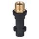 thumbnail image 5 of Adaptador para lavadora a presión,Adaptador de lavadora a presión para K2 K3 K4 K5 K6 K7,Adaptador de Espuma para Lavadora 1/4'' Conexión Rápida,Conector Rápido Hembra de Latón 2 piezas, 5 of 7
