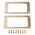 thumbnail image 1 of Anillo de montaje de pastilla Sunnimix dorado para guitarra LP SG con Tornillos, 1 of 8