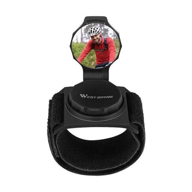 Cycling Rear View Mirror, 360 Rotatable Mountain Road Bicycle Rear View Mirror