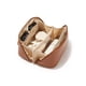 thumbnail image 1 of Bolsa de maquillaje EACHY Travel, grande, impermeable, marrón, para mujer, 1 of 1
