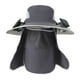 thumbnail image 5 of Sombrero de Ventilador Yuyangstore para Hombre y Mujer Protección Solar Gris Oscuro, 5 of 8