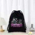 thumbnail image 3 of school bag Fortnites Drawstring Bags Cartoon Anime Fortress Night Printed Makeup Candy Storage Bag Cotton Boys Girls Bundle Pocket Gift Bag 26s, 3 of 4
