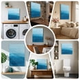 thumbnail image 6 of Ships Next Day Canvas Wall Art 12"x12",Sky Blue Ombre Wood Framed Canvas Print Painting,Modern Abstract Art Ocean Oil Painting Ready to Hang Small Picture Wall Decor for Kitchen Dining Room Office, 6 of 9