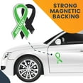 thumbnail image 7 of Magnet Me Up Support Gallbladder Cancer Survivor Kelly Green Ribbon Magnet Decal, 3.5x7 In, Vinyl Automotive Magnet, 7 of 7
