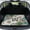 Boho Mandala Butterfly, variant on Jiueut Lion Sunflower Sunset Mountain Print Universal Car Trunk Mat 29" x 39", Anti-Slip Easy to Clean Trunk Protective Mat, Sporty Vehicle Interior Accessories Suitable for Most Car Models