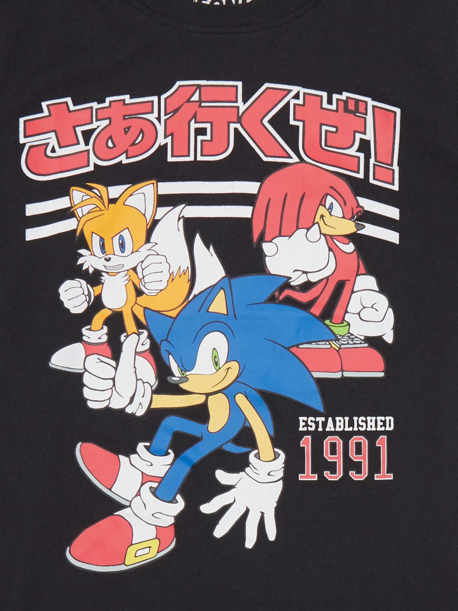 Sonic The Hedgehog Hyper Sonic 90s Game Cotton T-Shirt White Size M