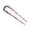 Pink, variant on Updo Hair Stick U-Shaped Acrylic Bun Hairpin Acrylic Secure Fixation Hair Stick Women Hair Styling Tool
