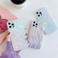 thumbnail image 4 of Compatible with iPhone case, Shiny Laser Style Leopard Zebra Print Animal Pattern Cute Women Girls Matte Protective Cover for iPhone X/XS (Vertical Lines), 4 of 7