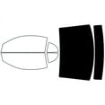 thumbnail image 2 of Rvinyl Window Tint Kit Compatible with Ford Mustang 1999-2004 (Coupe) - Rear Windshield Precut Kit -, 2 of 8