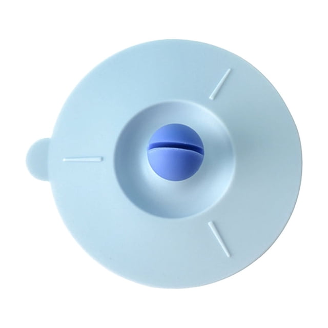 fheaev Security Material Cup Lid Cover For Ceramic Glass Mugs With Leakproof Multiple Colors Suitable For Various Drinkware Diameter 14cm