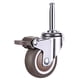 thumbnail image 3 of Juego de ruedas giratorias NERILEE de goma de 2 pulgadas con freno para muebles, 3 of 7