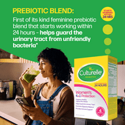 Culturelle Probiotics Womens 4-in-1 Protection Daily Supplement, Supports The Female Microbiome, 50 Count