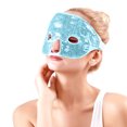 thumbnail image 3 of Mascarilla para ojos de gel de felpa - Azul Fokelyi 221797-1, 3 of 9