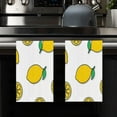 thumbnail image 2 of YladaFaie Kitchen Towels Fresh Lemon Fruit Theme Dish Towel Kitchen Hand Towels Decorative Tea Towels for Kitchen Absorbent for Bathroom Home Housewarming Gift, 16 x 24 Inch, 2 of 7