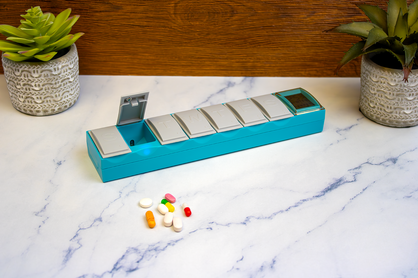 e-pill Sync Portable Smart Self-Learning Pill Organizer