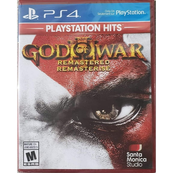GOD OF WAR III REMASTERED - PLAYSTATION HITS - PLAYSTATION 4 (BILINGUAL)