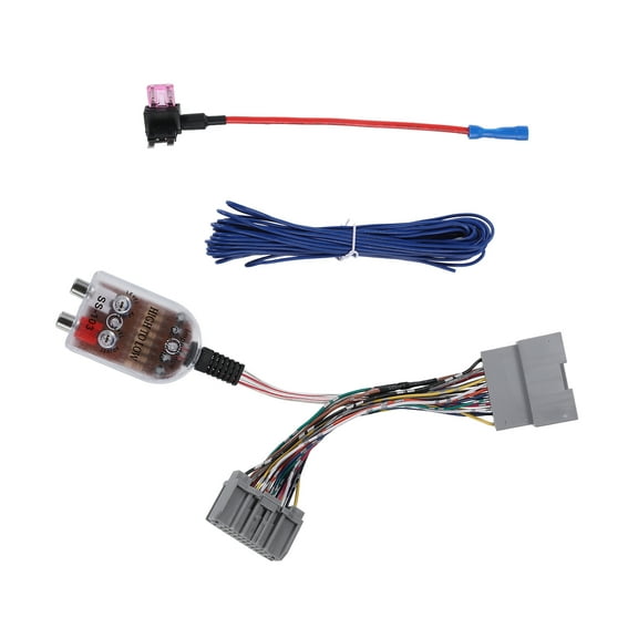 Unique Bargains Inner Radio Add a Subwoofer Amplifier Harness for Chrysler 200  2011 2014 Plastic 1 Set Multicolor