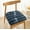 Blue, variant on Ycandiee Soft Warm Non-Slip Seat Cover, Plush Chair Cushion, Cushion for Kitchen Chairs, Solid Color Fashion Home Office Dining Room Indoor Comfortable Chair Pads