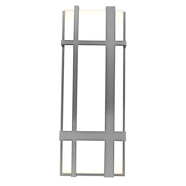 29W Max Extérieur LED Light&44; Gris Texturé