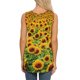 thumbnail image 5 of Camiseta sin mangas con cuello en V y estampado de moda para mujer Pompotops lopia997674, 5 of 7