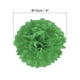 thumbnail image 2 of Uxcell 4" Pom Poms de papel duradero para decoración de fiestas de boda, color verde, paquete de 10, 2 of 6