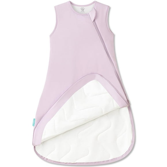 Saco de dormir para bebé PurComfy de viscosa de bambú 1.0 TOG lila