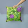 thumbnail image 2 of Carolines Treasures BB5756PW1414 Shamrocks in Bloom Fabric Decorative Pillow, 14Hx14W, multicolor, 2 of 4