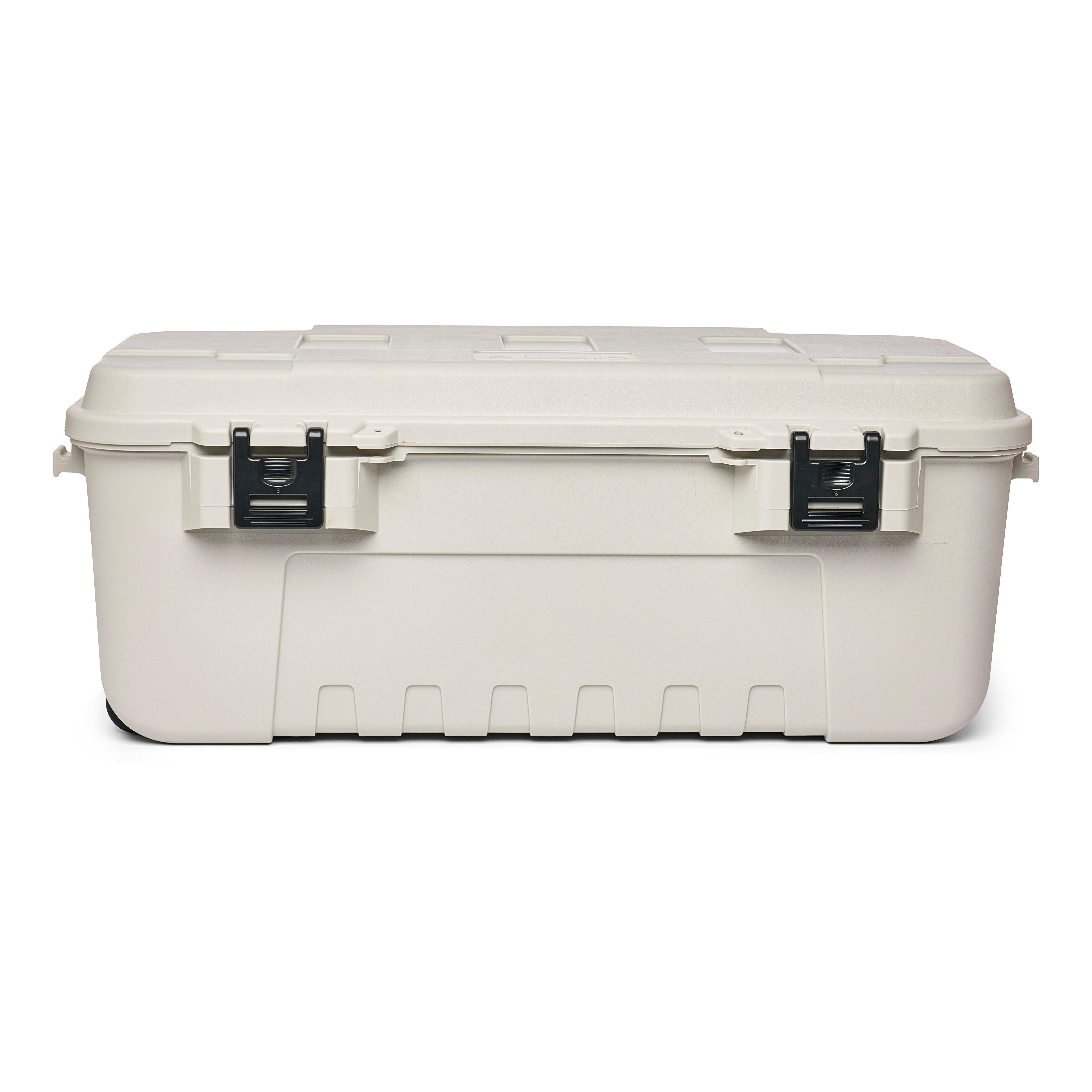 Plano Sportsman's Trunk, Smoke, 27-Gallon Lockable Storage Box