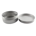 thumbnail image 1 of 250ml Aluminium Specimen Box with Thread Travel Bottles Cosmetic Container Empty Cream Jar Pot with Lid for Makeup Pomade, 1 of 9