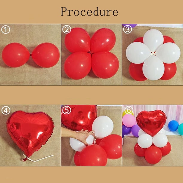 1 juego de globos de aluminio con números grandes del 0 al 9, globos de látex de 12 pulgadas, decoraciones Número 9