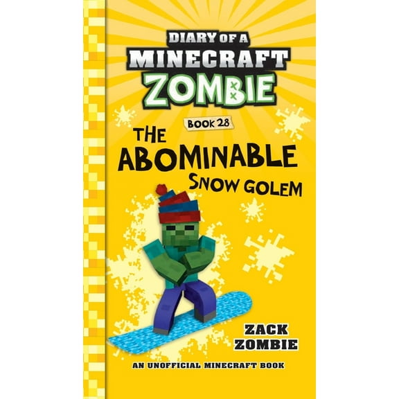 Diary of a Minecraft Zombie Book 28: The Abominable Snow Golem, (Hardcover)