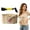 B, variant on olkpmnmk Lightweight Back Brace for Men & Women, Adjustable Lumbar Support Belt Ergonomic Waist Wrap for Lower Back Pain Relief, Inflatable Lumbar Waist Support Pillow for Sciatica, Herniated Disc
