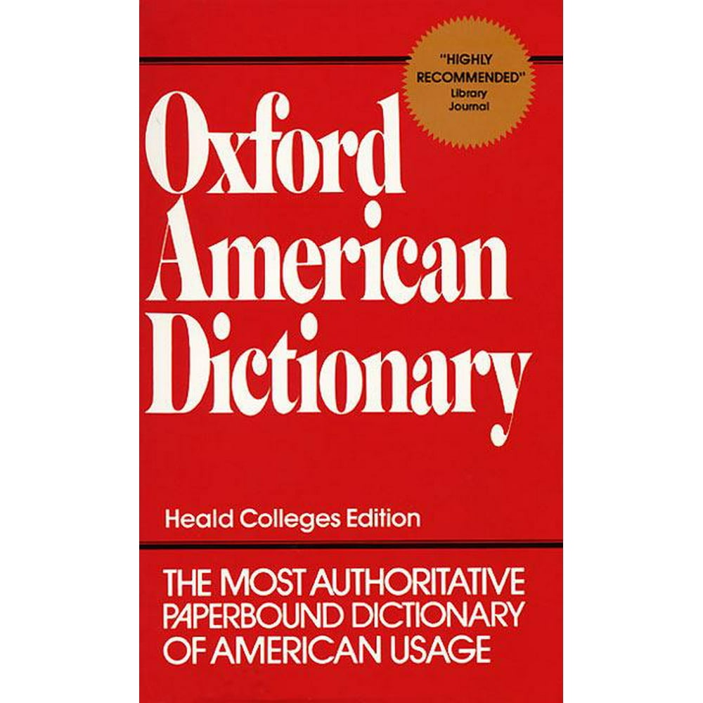 Oxford American Oxford American Dictionary (Paperback)