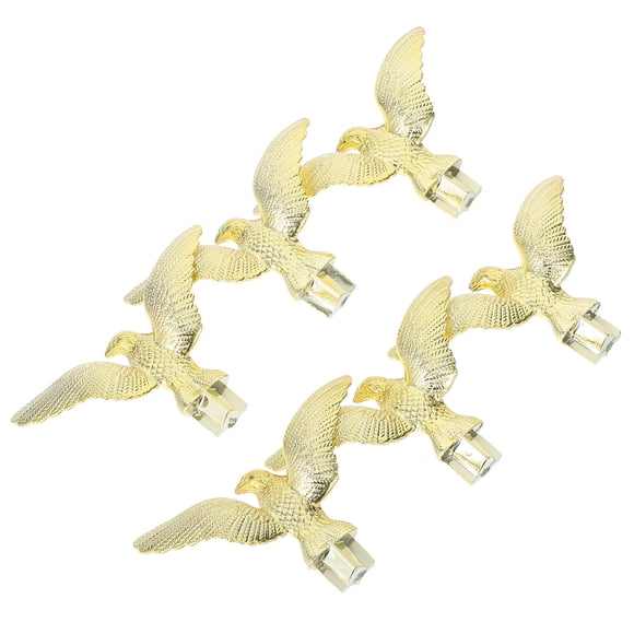 SWETRACE 6Pcs Head Flagpole Topper Decorative Flag Pole Accessories Outdoor Use