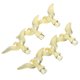 thumbnail image 1 of SWETRACE 6Pcs Head Flagpole Topper Decorative Flag Pole Accessories Outdoor Use, 1 of 6
