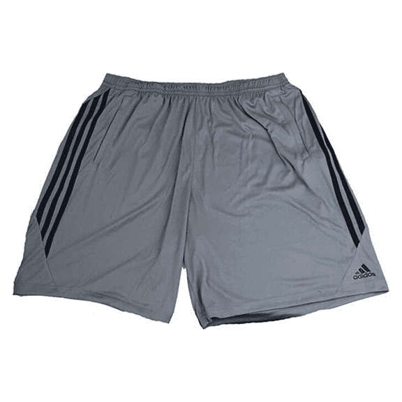 Adidas Men's ClimaMid Performance Shorts (Small, Grey Black)